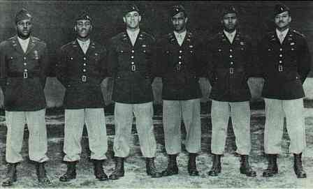 Officers of the Test Platoon